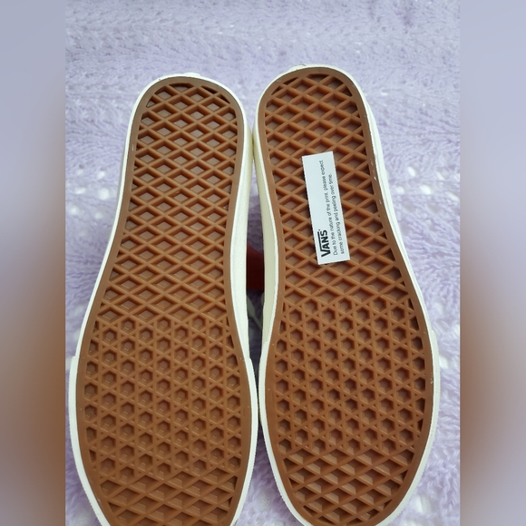 High Top Vans Floral Patchwork Style Sneakers Size 9 Boho Chic Classic - Picture 15 of 16